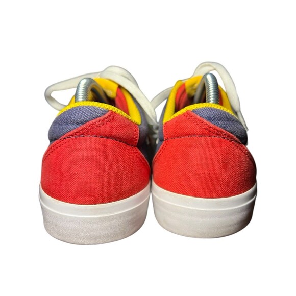Nike Charge Solarsoft SB University Red, Navy & Yellow Canvas Shoes Men Size 9.5 - Picture 6 of 12